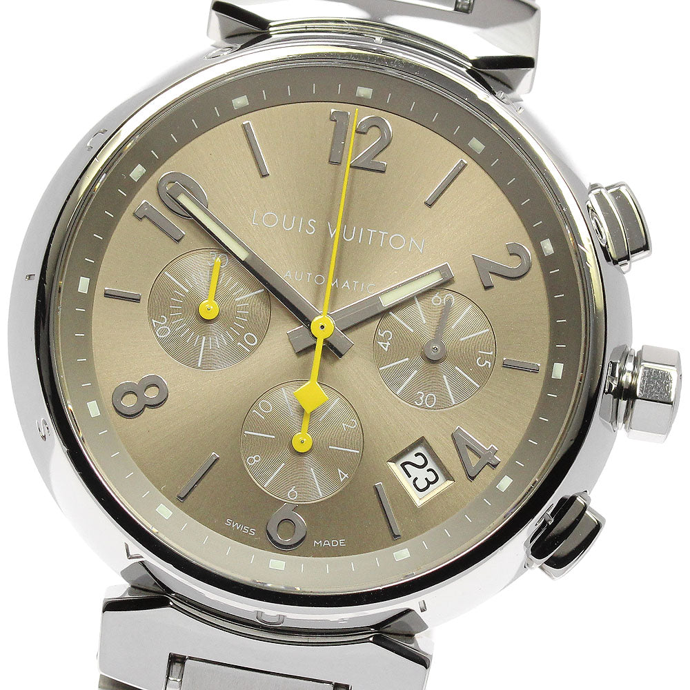 LOUIS VUITTON Tambour Q1122 Chronograph Automatic Men's Watch_860879