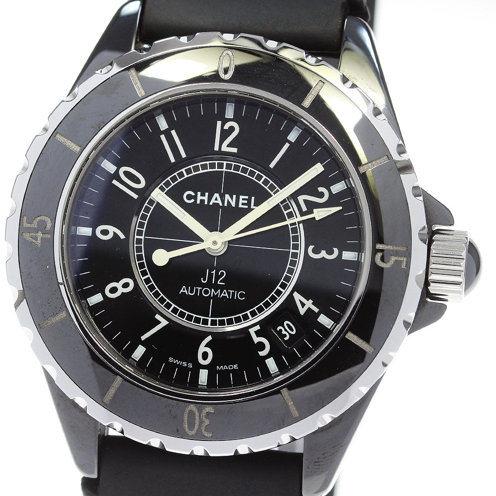 CHANEL J12 38MM H0683 Black ceramic black Dial Automatic Men's Watch_860887