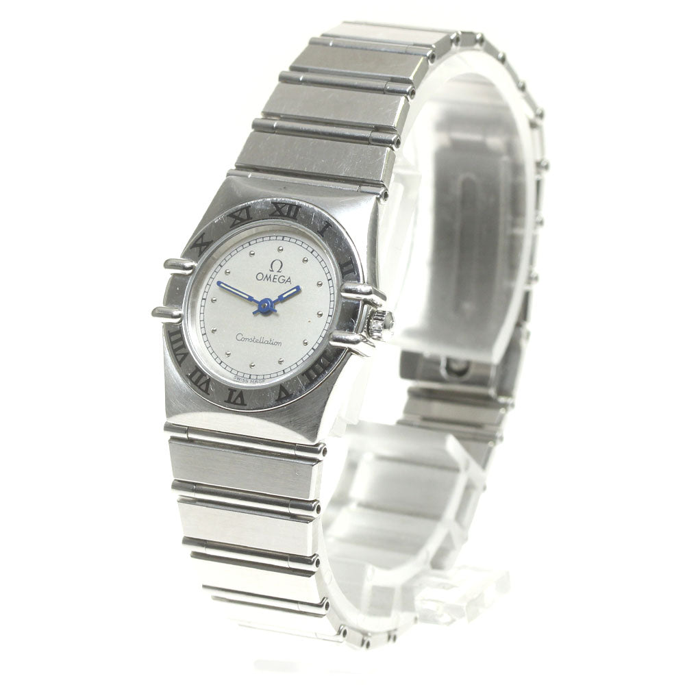 OMEGA Constellation Silver Dial Quartz Ladies Watch_860925