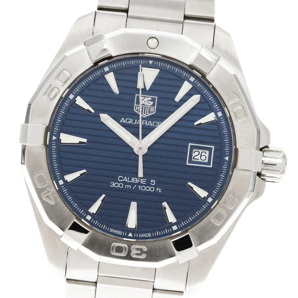 TAG HEUER Aqua racer WAY2112-0 Date Navy Dial Automatic Men's Watch_860934