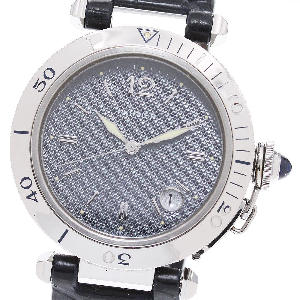 CARTIER Pasha 38mm W3101755 Date gray Dial Automatic Men's Watch_860947