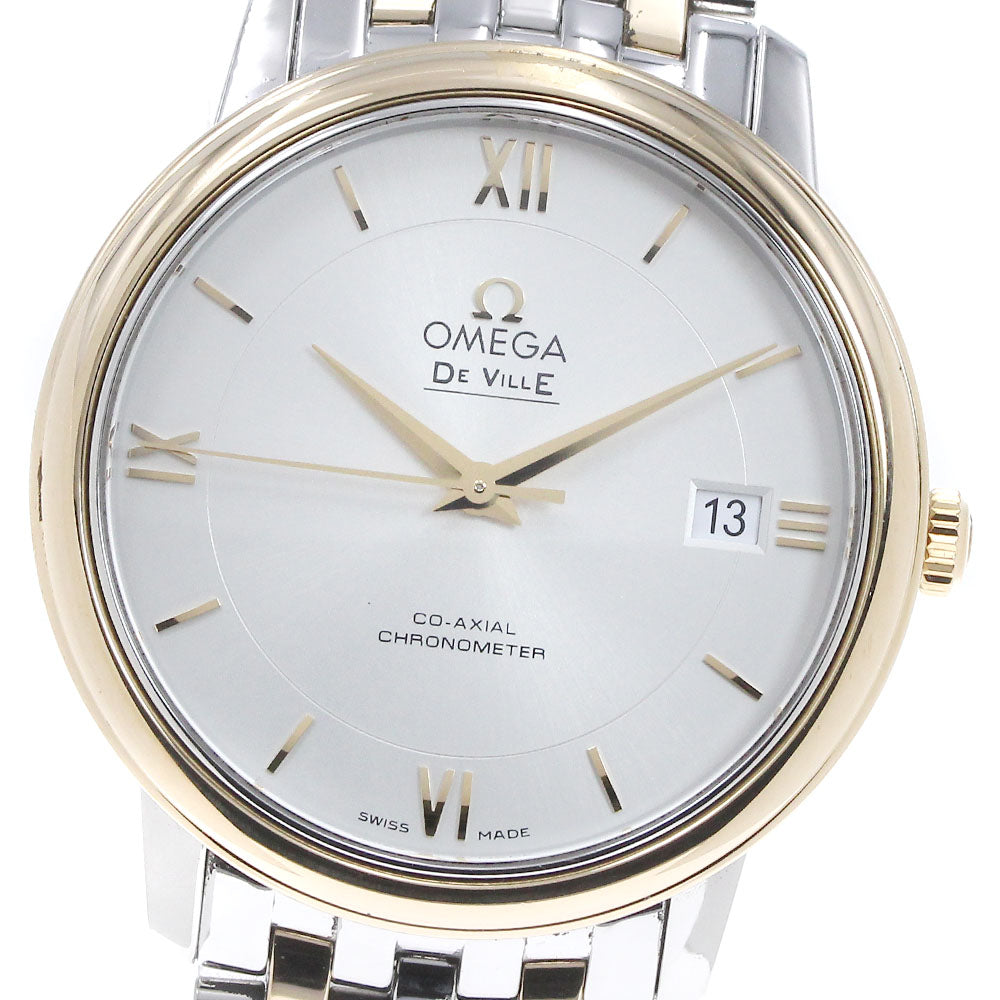 OMEGA De Ville Prestige 424.20.37.20.02.001 Coaxial chronometer Silver Dial Automatic Men's Watch_860979
