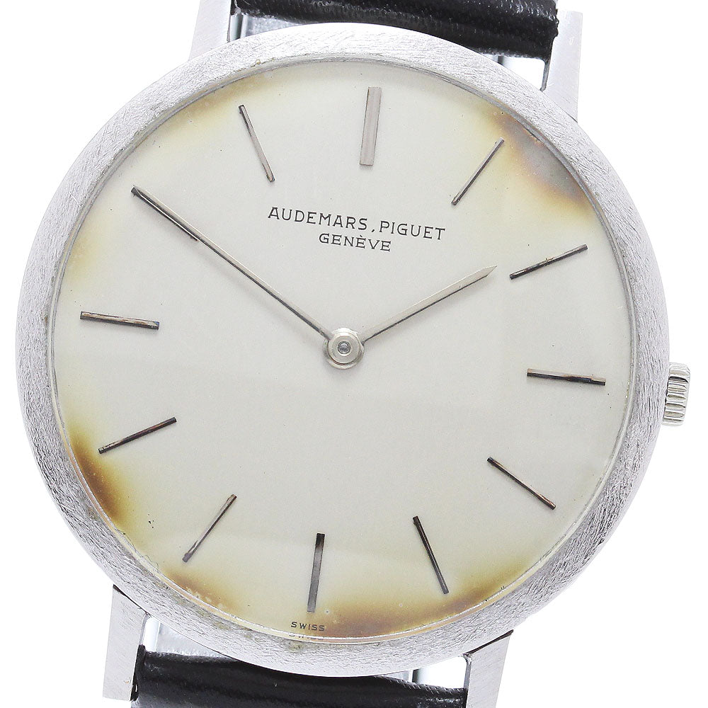 AUDEMARS PIGUET 5259 K18WG cal.K2001/1A Silver Dial Hand Winding Men's_860987
