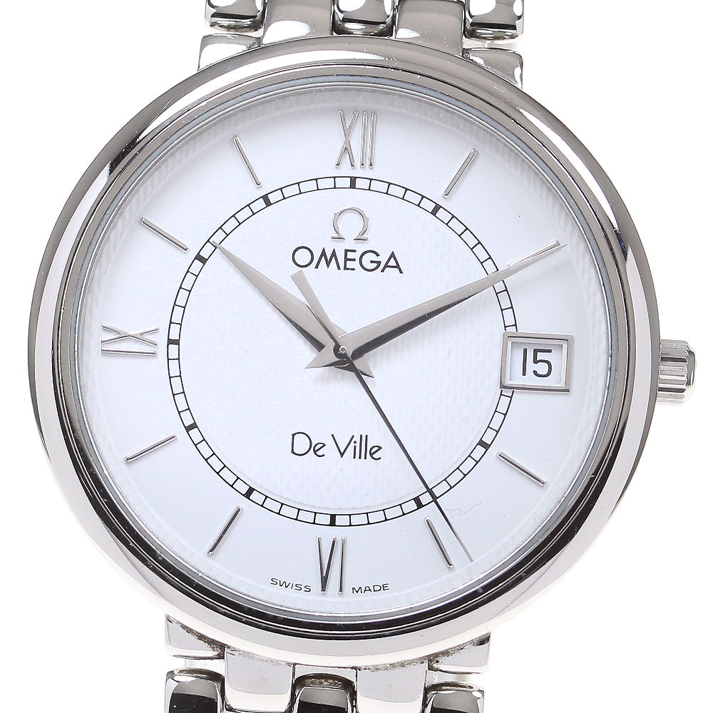 OMEGA De Ville 7514.31 Date Silva Dial Quartz Men's Watch_861014