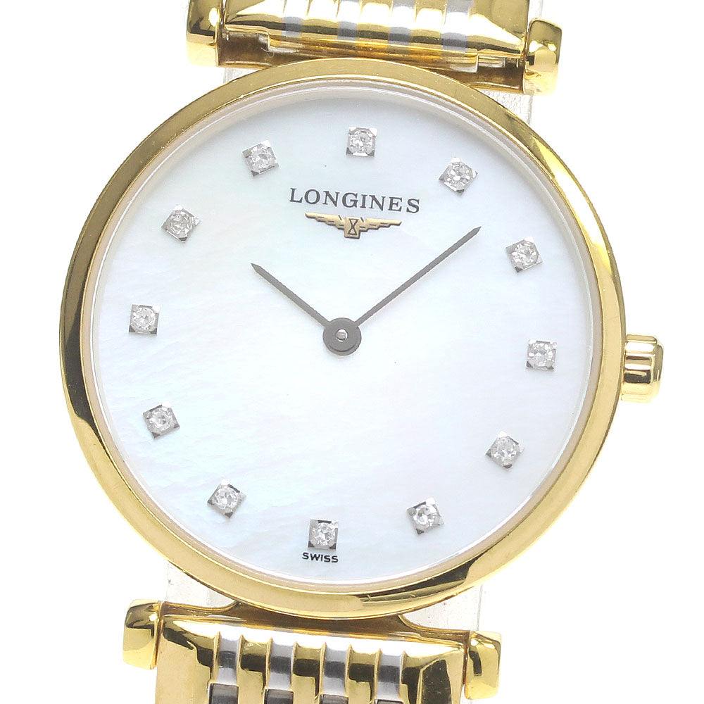 LONGINES Grand classic L4.209.2 White shell Dial Quartz Ladies Watch_861025