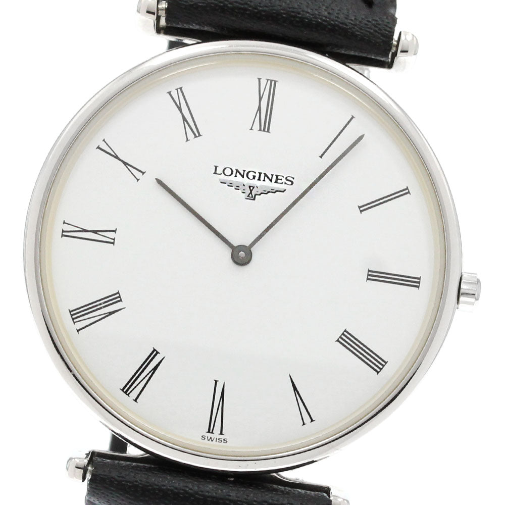 LONGINES Grand classic L4.635.4 white Dial Quartz Men's Watch_861031