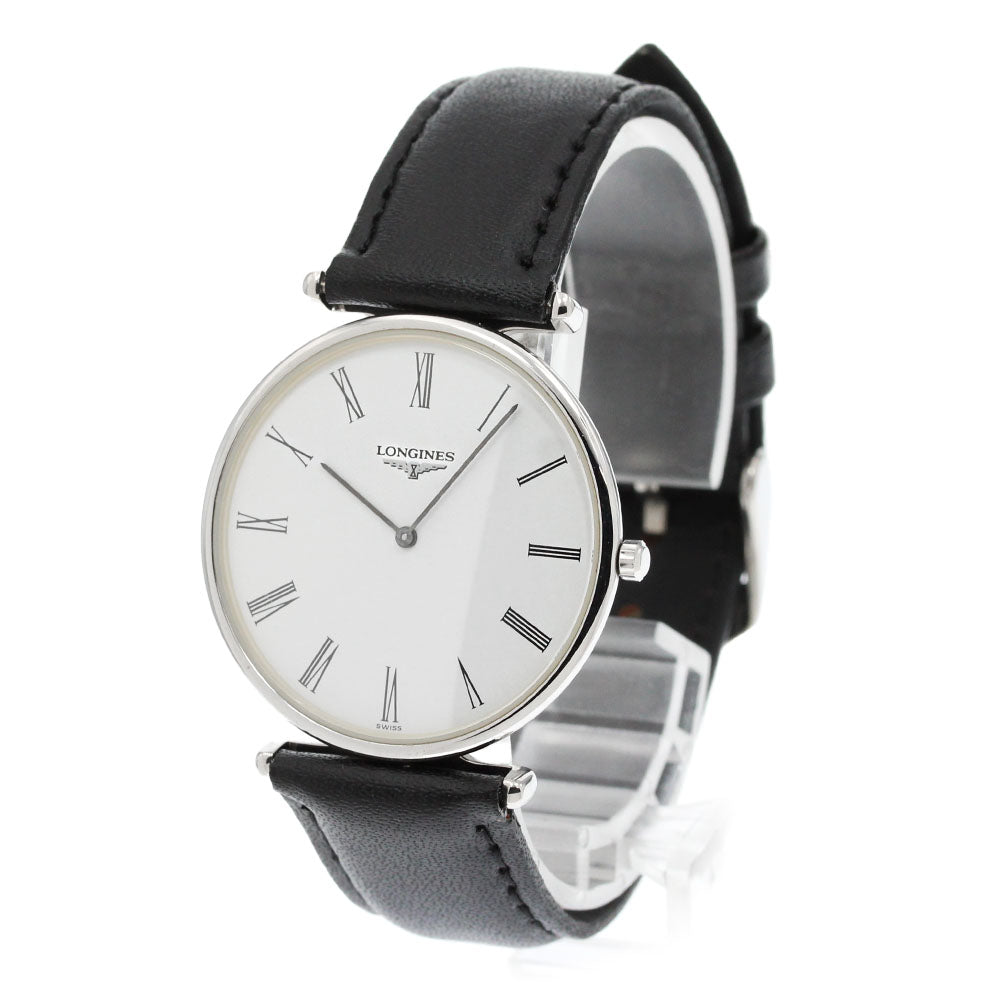 LONGINES Grand classic L4.635.4 white Dial Quartz Men's Watch_861031