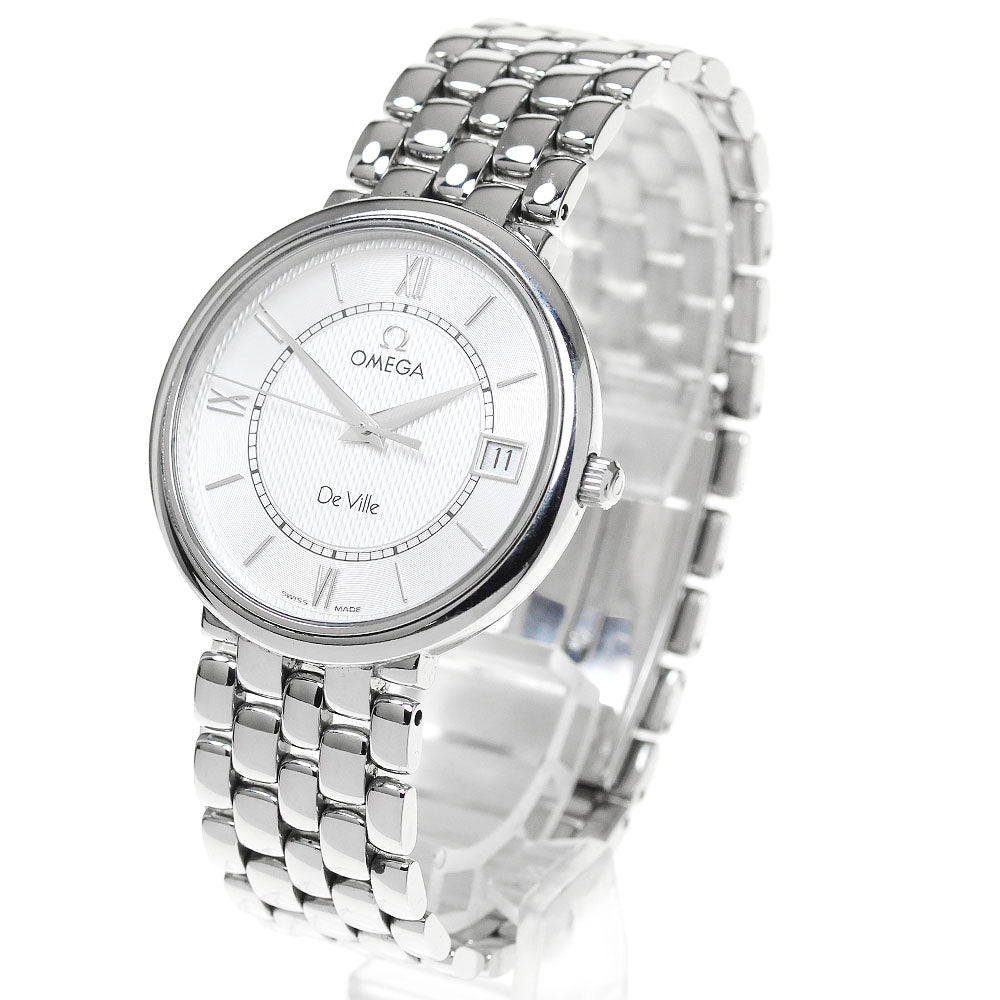 OMEGA De Ville Date Silver Dial Quartz Men's Watch_861047