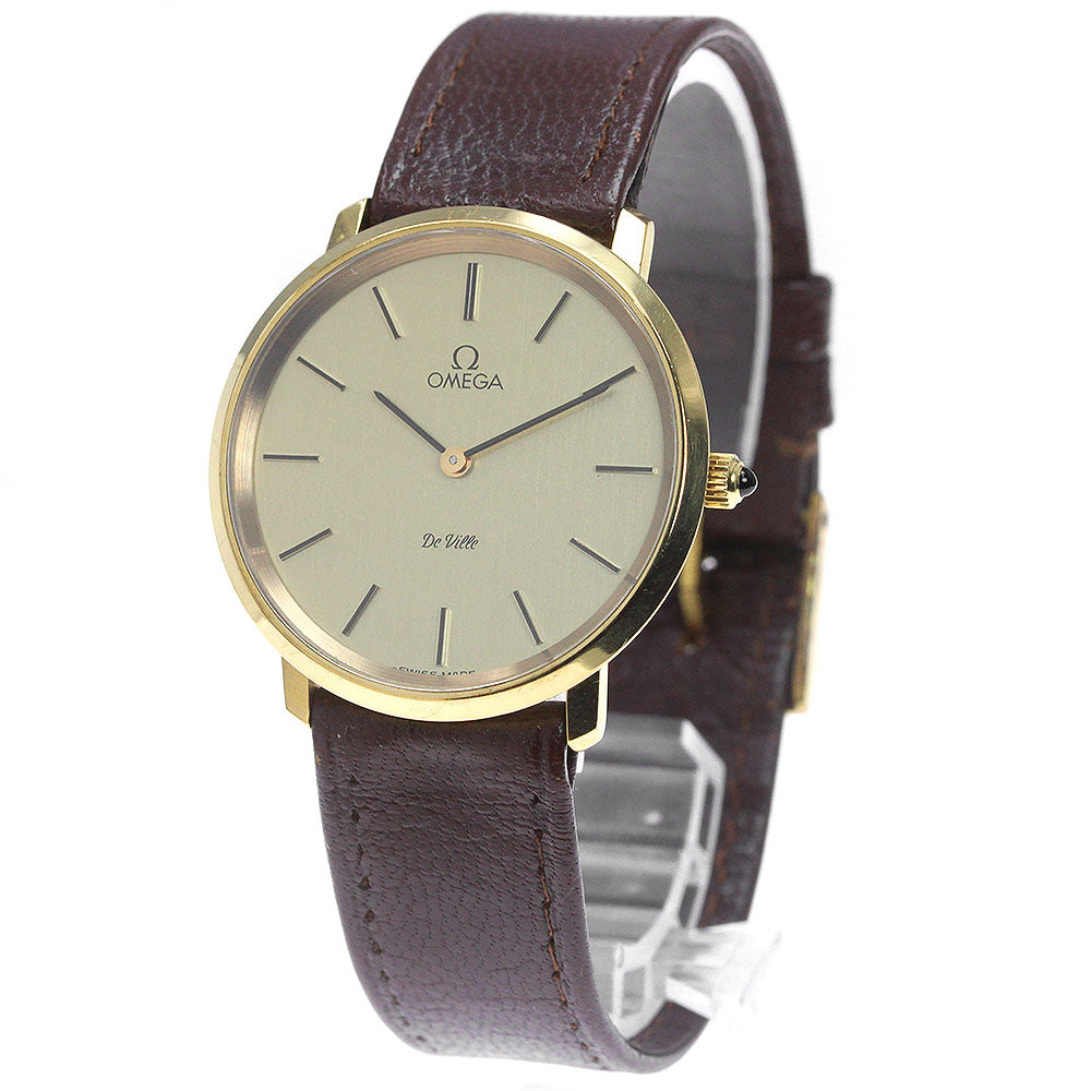 OMEGA De Ville 111.0107 Round Cal.625 gold Dial Hand Winding Men's Watch_861063
