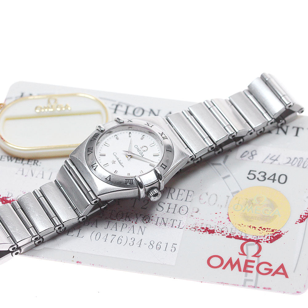 OMEGA Constellation Mini 1562.30 Silver Dial Quartz Ladies Watch_861285