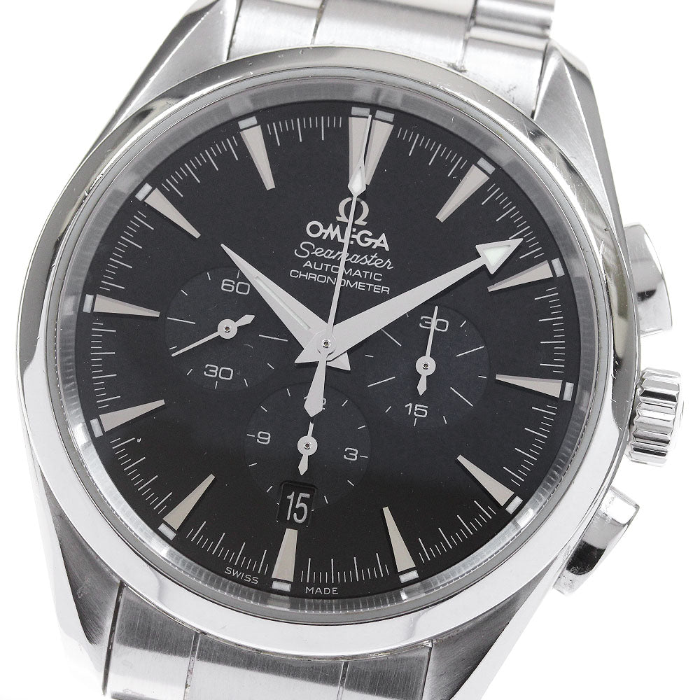 OMEGA Seamaster Aqua Terra 2512.50 Chronograph black Dial Automatic Men's_861293