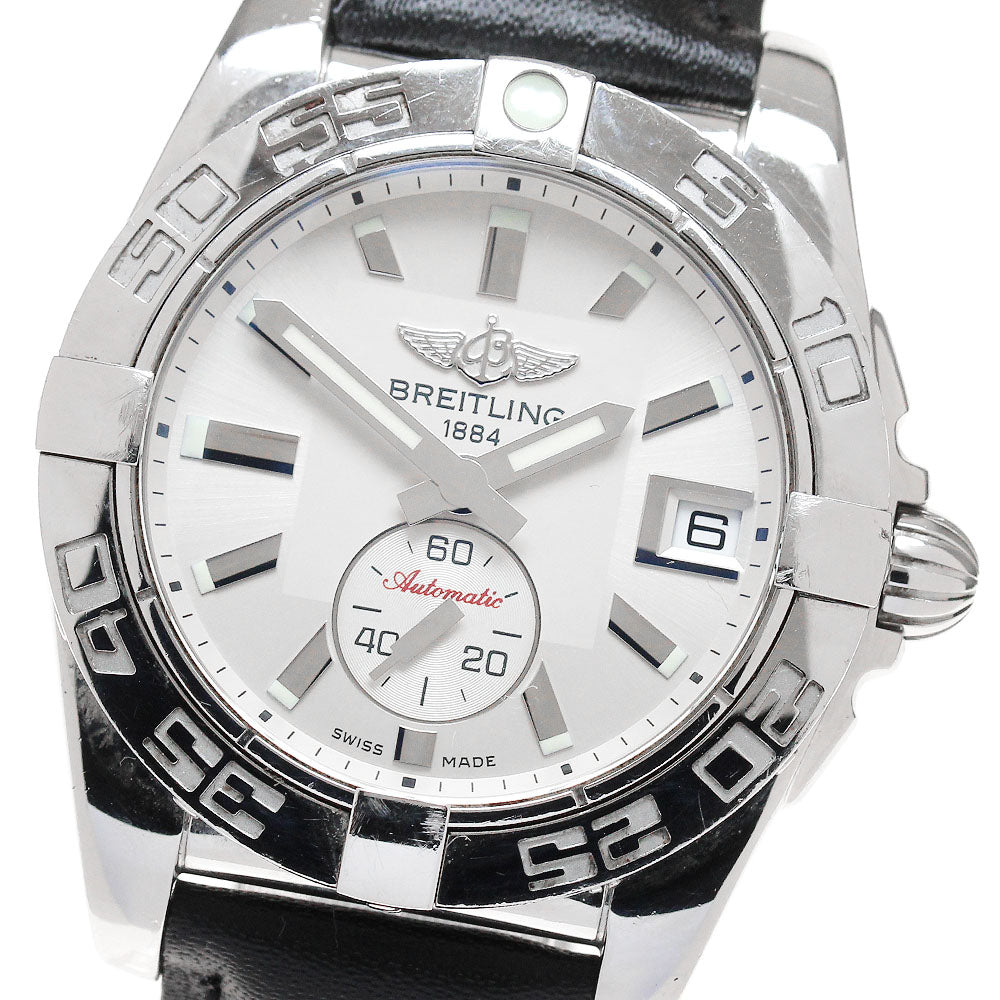 BREITLING Galactic 36 A37330 Date Silver Dial Automatic Ladies Watch_861303