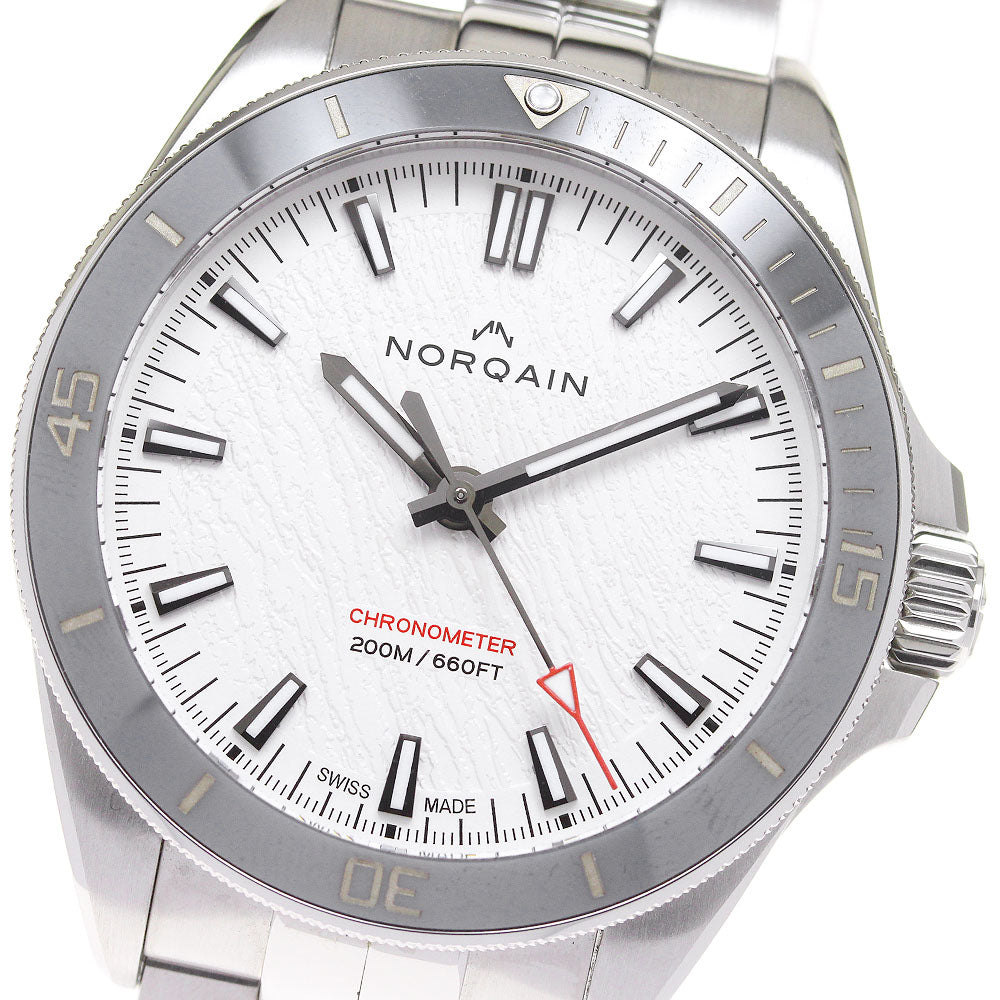 NORQAIN Adventure NEVEREST 40 NN1001SC3CA Silver Dial Automatic Men's_861310