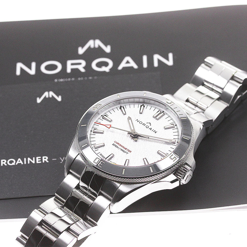 NORQAIN Adventure NEVEREST 40 NN1001SC3CA Silver Dial Automatic Men's_861310