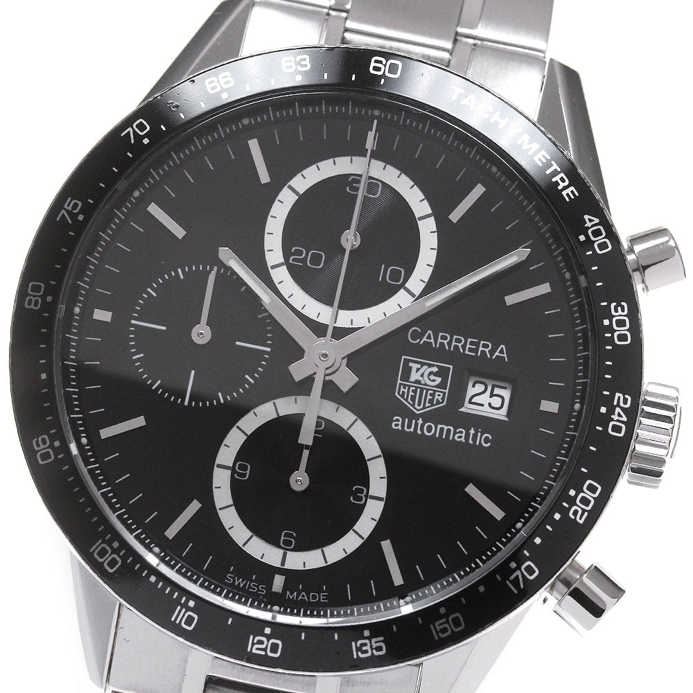 TAG HEUER Carrera CV2010 Chronograph black Dial Automatic Men's Watch_861311