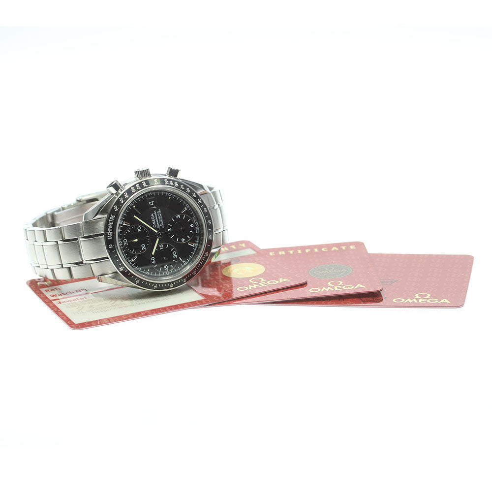 OMEGA Speedmaster 3210.50 Date Chronograph black Dial AT Men's Watch_861319