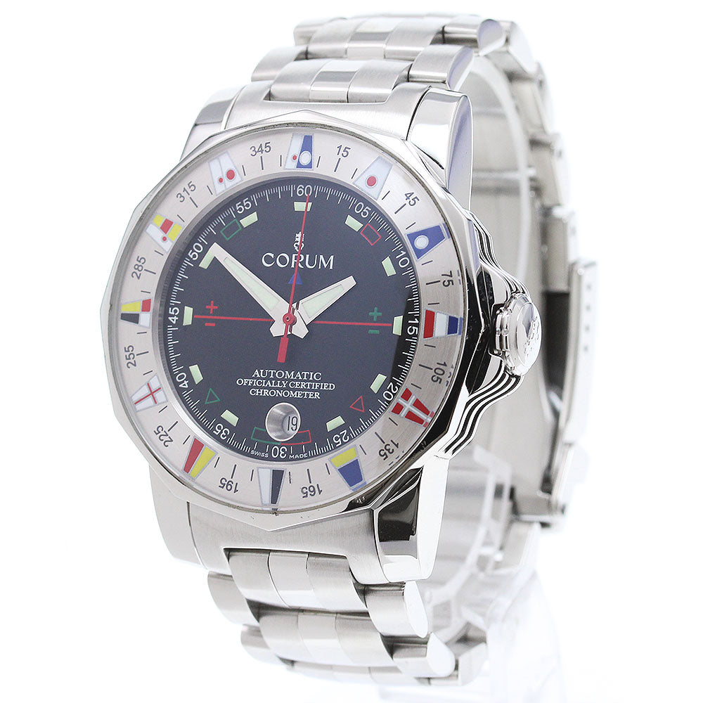 CORUM Admiral's Cup 44 982.630.20 Date black Dial Automatic Men's Watch_861321