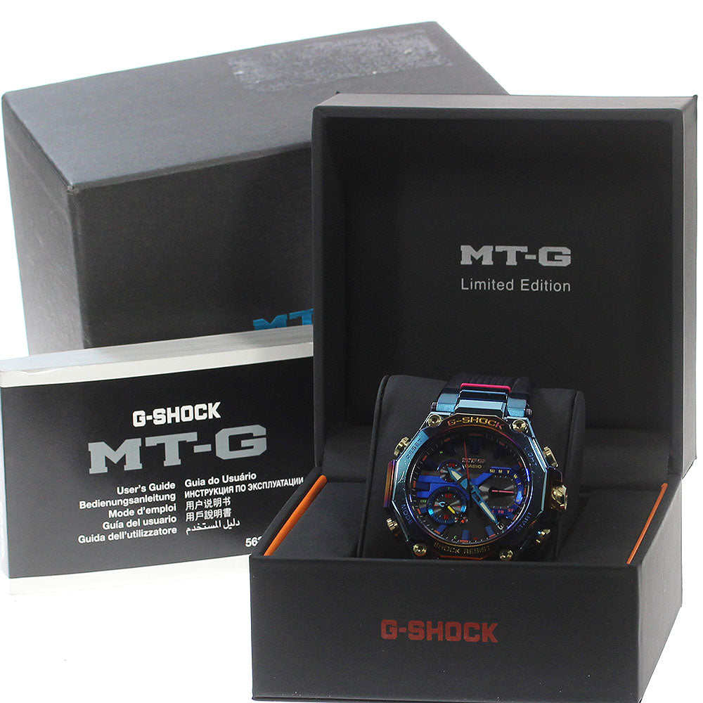 CASIO MT-G Blue Phoenix MTG-B2000PH-2AJR Solar Powered Radio Men's Watch_861339