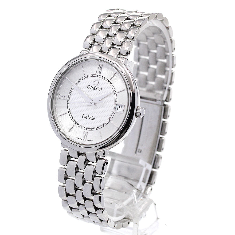 OMEGA De Ville 7514.31 Date Silver Dial Quartz Men's Watch_861348
