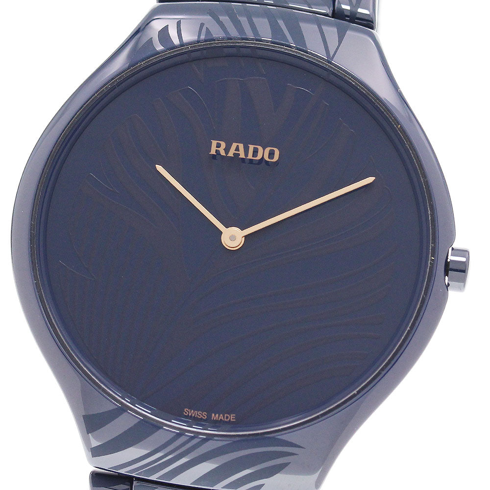 RADO True Thinline My Bird R27014152 blue Dial Quartz Men's Watch_861352