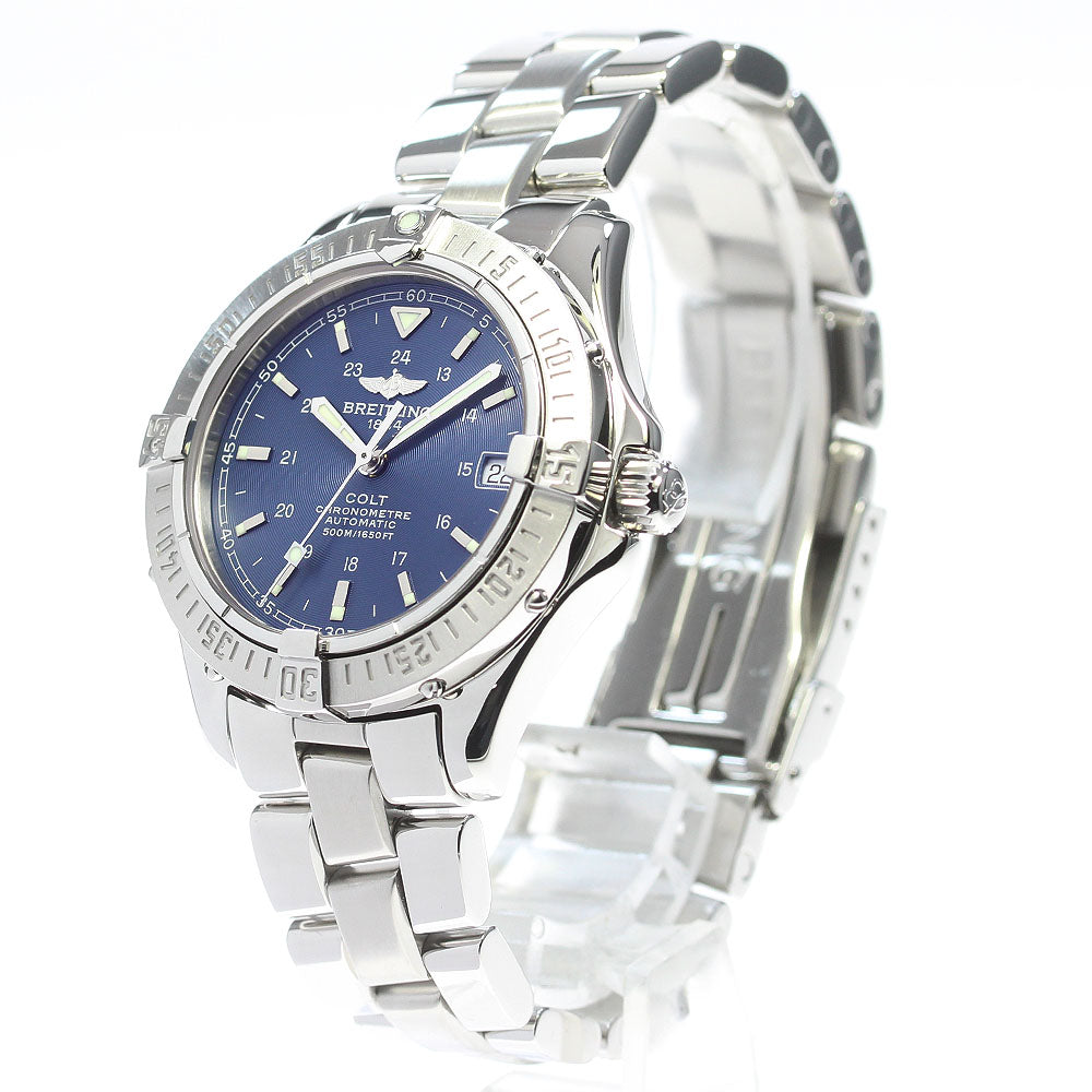 BREITLING Colt Ocean A17350 Date Navy Dial Automatic Men's Watch_861354