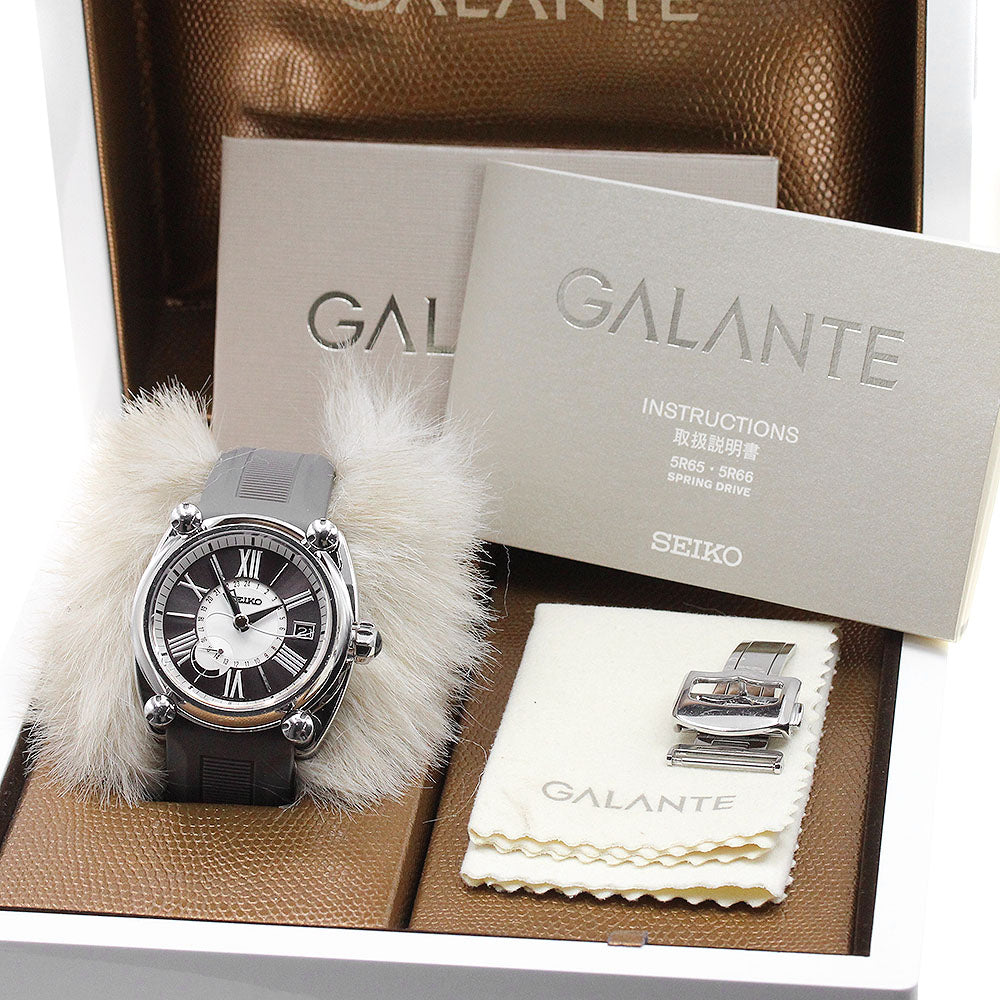 SEIKO Galante SBLA073/5R66-0AC1 GMT Spring drive Men's Watch_861368