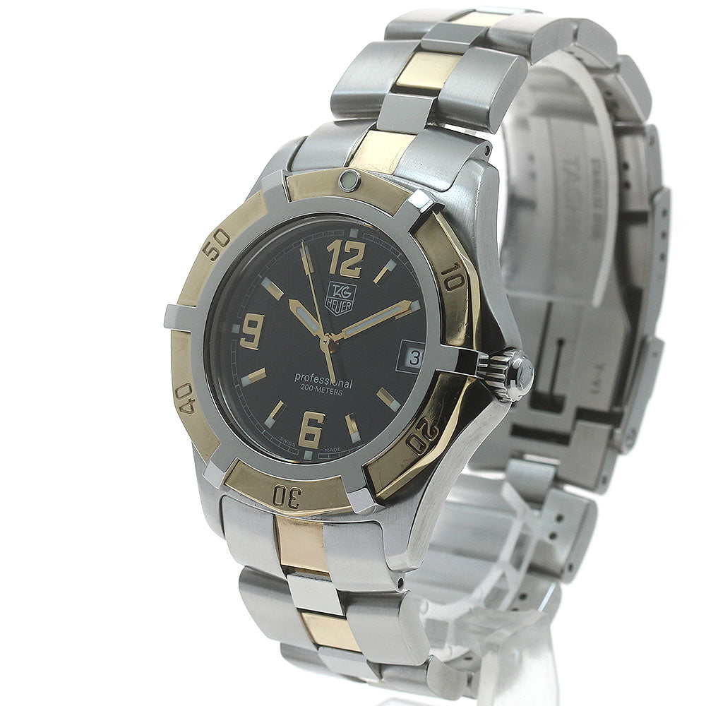 TAG HEUER Professional 200 m WN1154 Date black Dial Quartz Men's Watch_861369