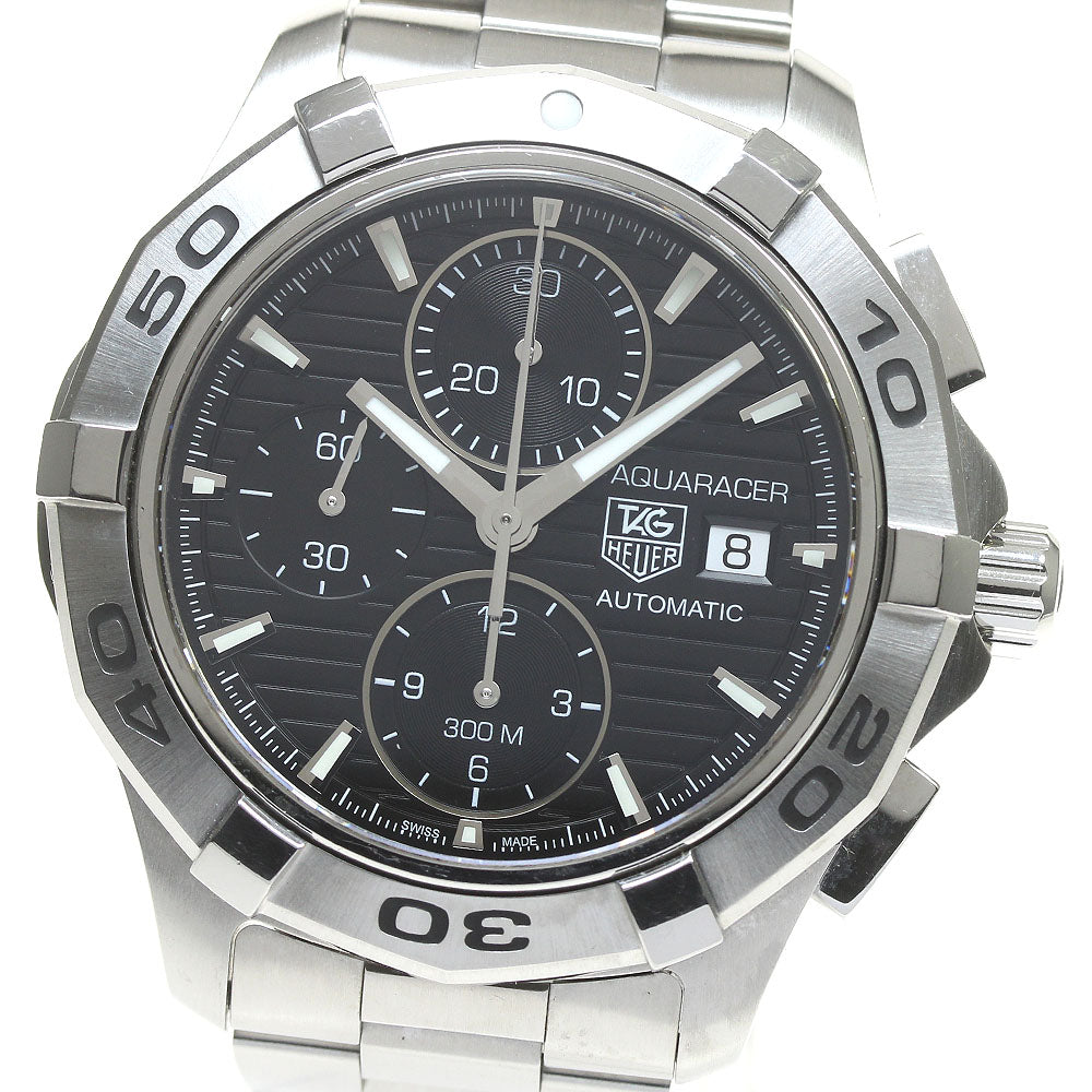 TAG HEUER Aquaracer CAP2110 Chronograph Black Dial Automatic Men's Watch_861372