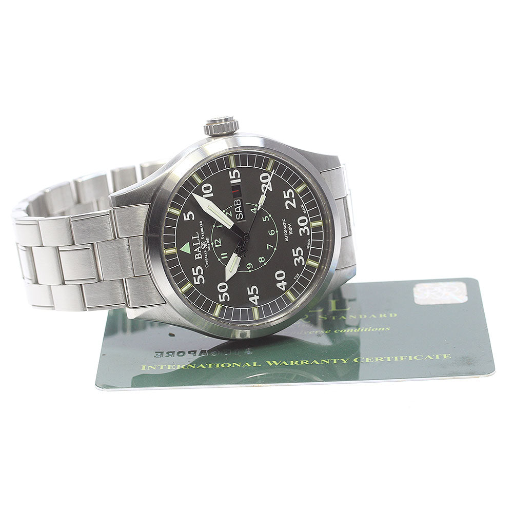 BALLWATCH Engineer Master II NM1080C Day date gray Dial Automatic Men's_861380
