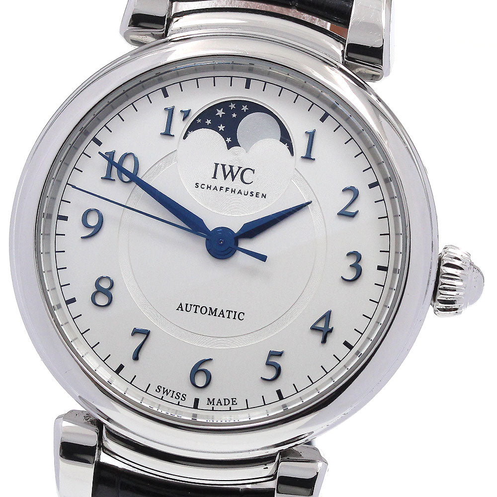 IWC SCHAFFHAUSEN Da Vinci IW459306 Moon phase Silver Dial Automatic Men's Watch_861385