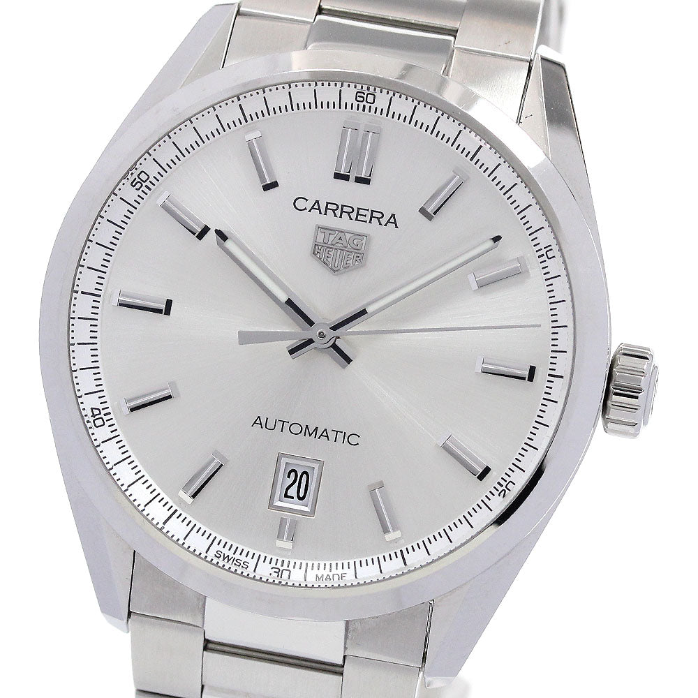 TAG HEUER Carrera Caliber 5 WBN2111 Silver Dial Automatic Men's Watch_861403