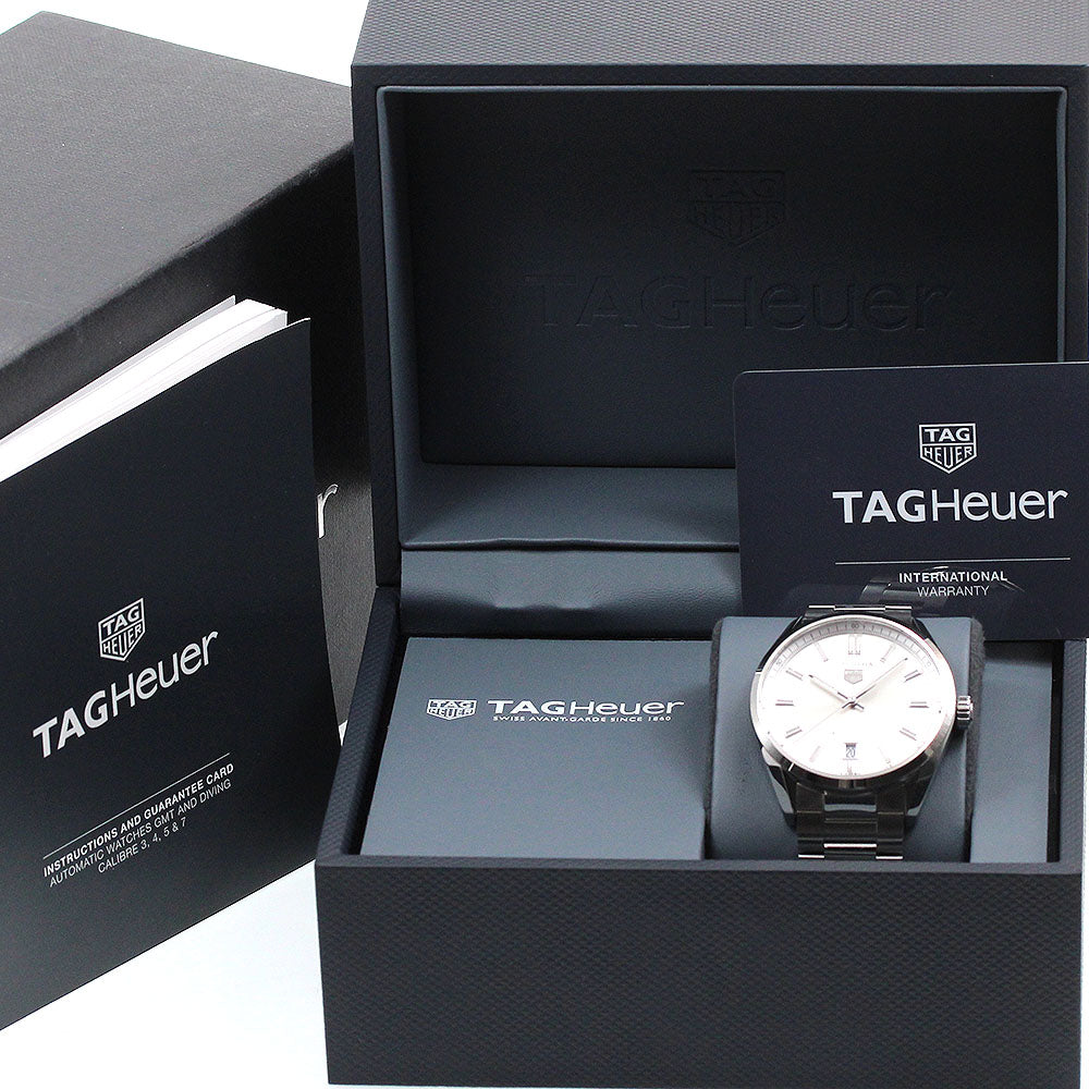 TAG HEUER Carrera Caliber 5 WBN2111 Silver Dial Automatic Men's Watch_861403