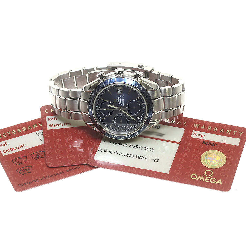 OMEGA Speedmaster 3212.80 Date Blue Dial Automatic Men's Watch_861404