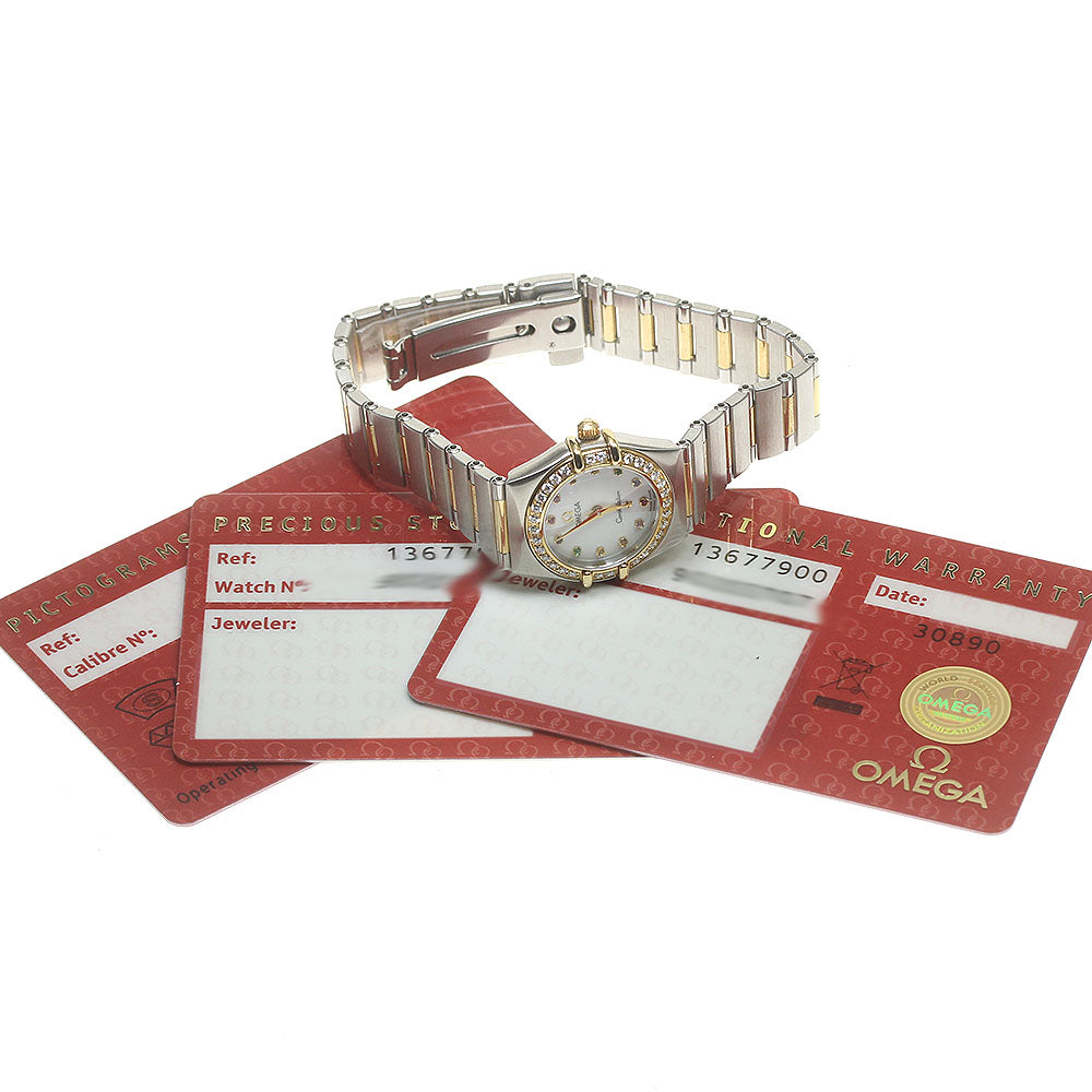 OMEGA Constellation Mini Iris My Choice 1367.79 Diamond Quartz Ladies_861427