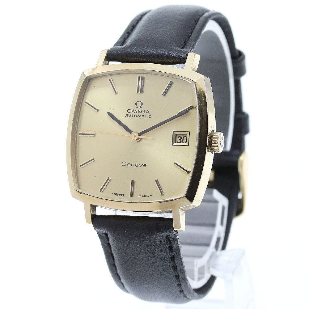 OMEGA Geneve Ref.162.0042 Square Date Cal.1481 gold Dial Automatic Men's_861466