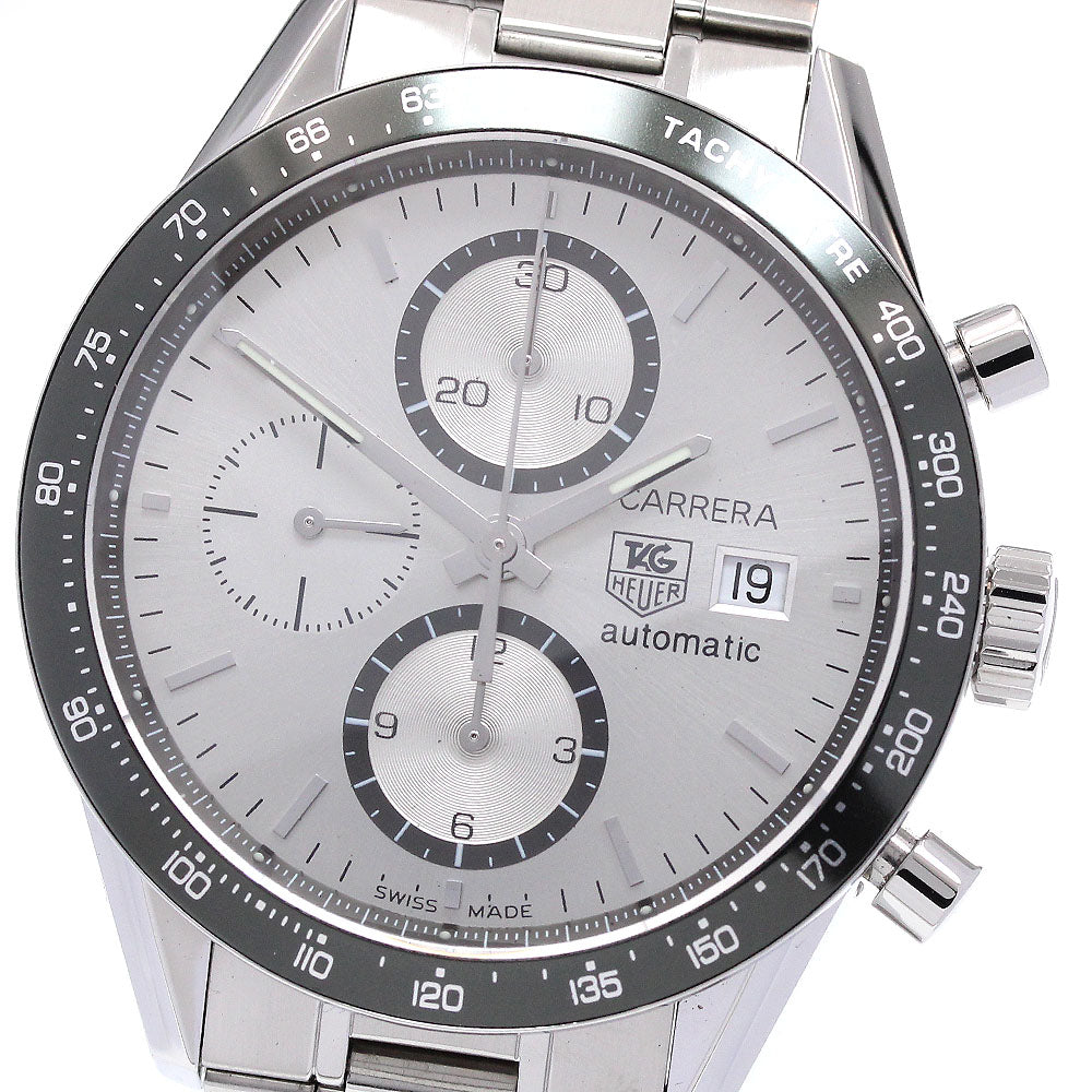 TAG HEUER Carrera CV2011 Chronograph Silver Dial Automatic Men's Watch_861467