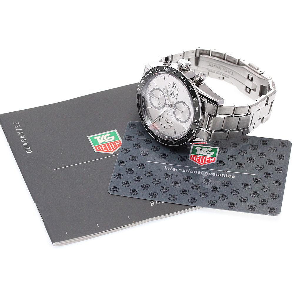 TAG HEUER Carrera CV2011 Chronograph Silver Dial Automatic Men's Watch_861467