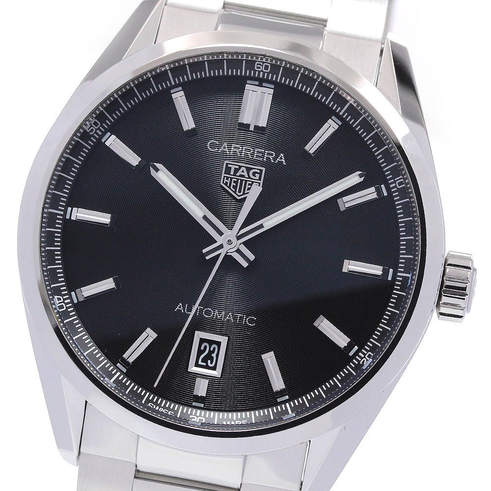 TAG HEUER Carrera Caliber 5 WBN2110 Date black Dial Automatic Men's Watch_861473