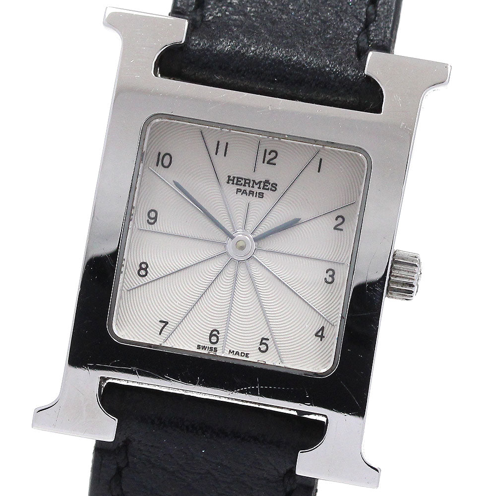HERMES H watch HH1.210 Silver Dial Quartz Ladies Watch_861523