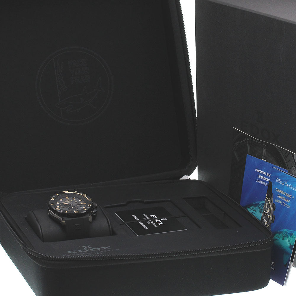 EDOX CHRONO OFFSHORE SHARKMAN II LIMITED EDITION 10234 Quartz Men's Watch_861550
