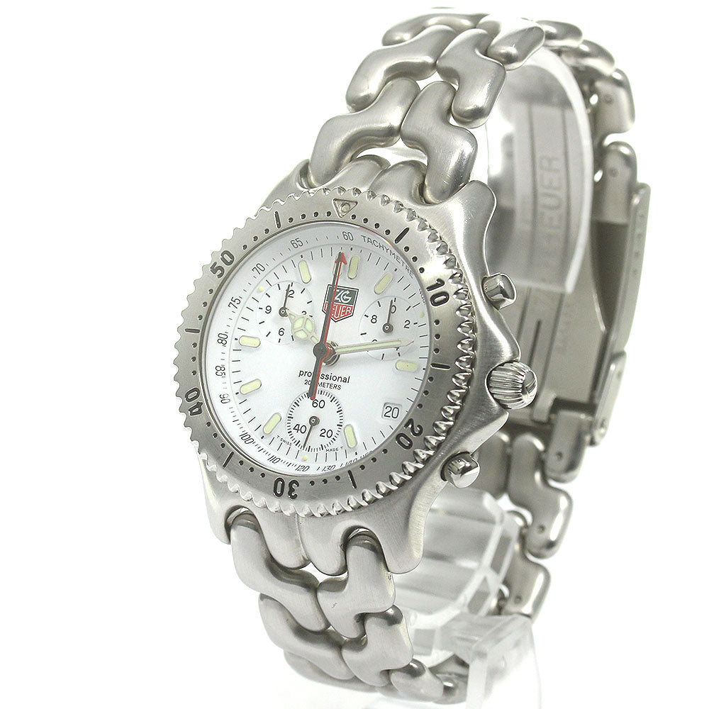TAG HEUER Cell Chrono CG1112-0 Date white Dial Quartz Men's Watch_861553
