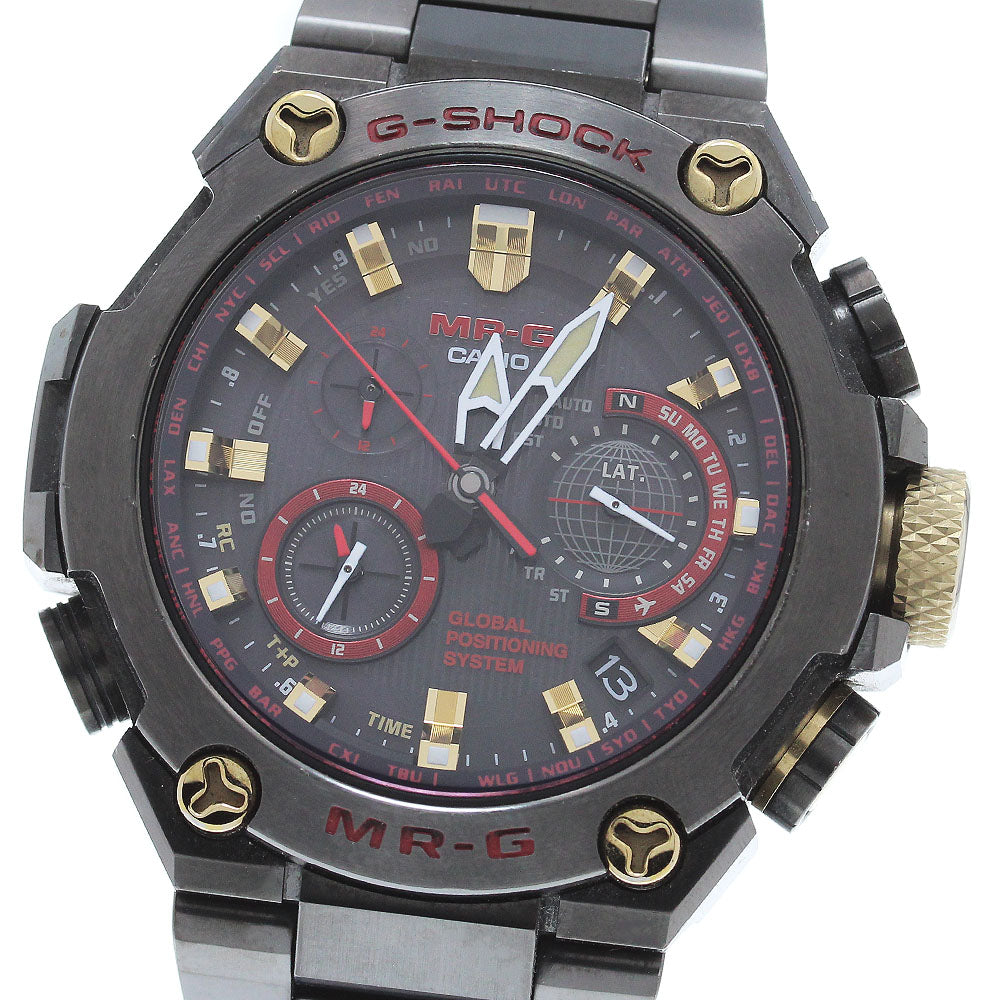 CASIO G-SHOCK MR-G MRG-G1000B-1A4JR Solar Powered Radio Men's Watch_861554