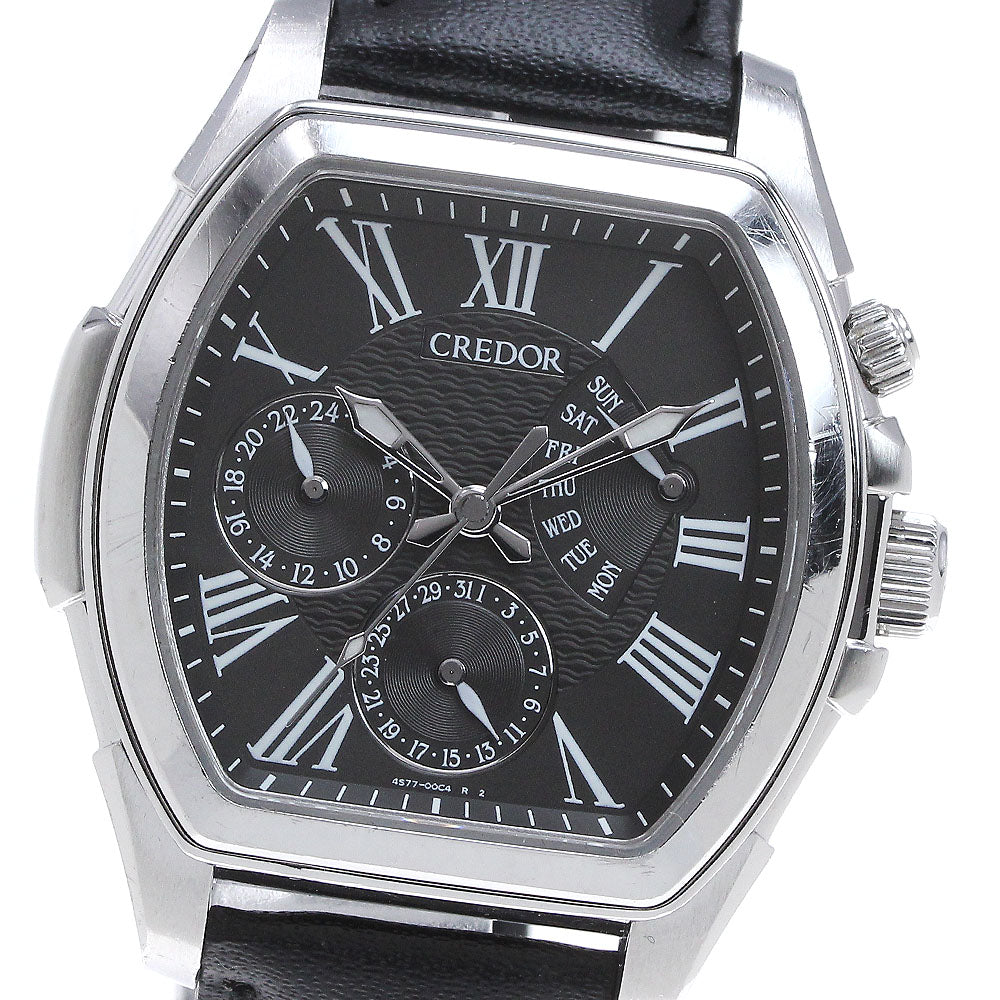 SEIKO CREDOR Pacificique 4S77-00B0/GCBG973 Day date Automatic Men's_861590