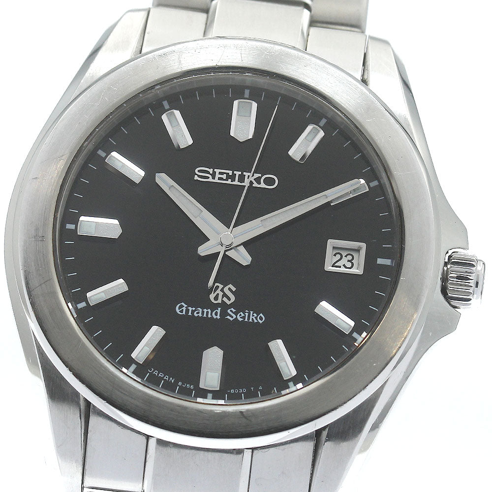 SEIKO Grand Seiko SBGF021/8J56-8020 Date black Dial Quartz Men's Watch_861610