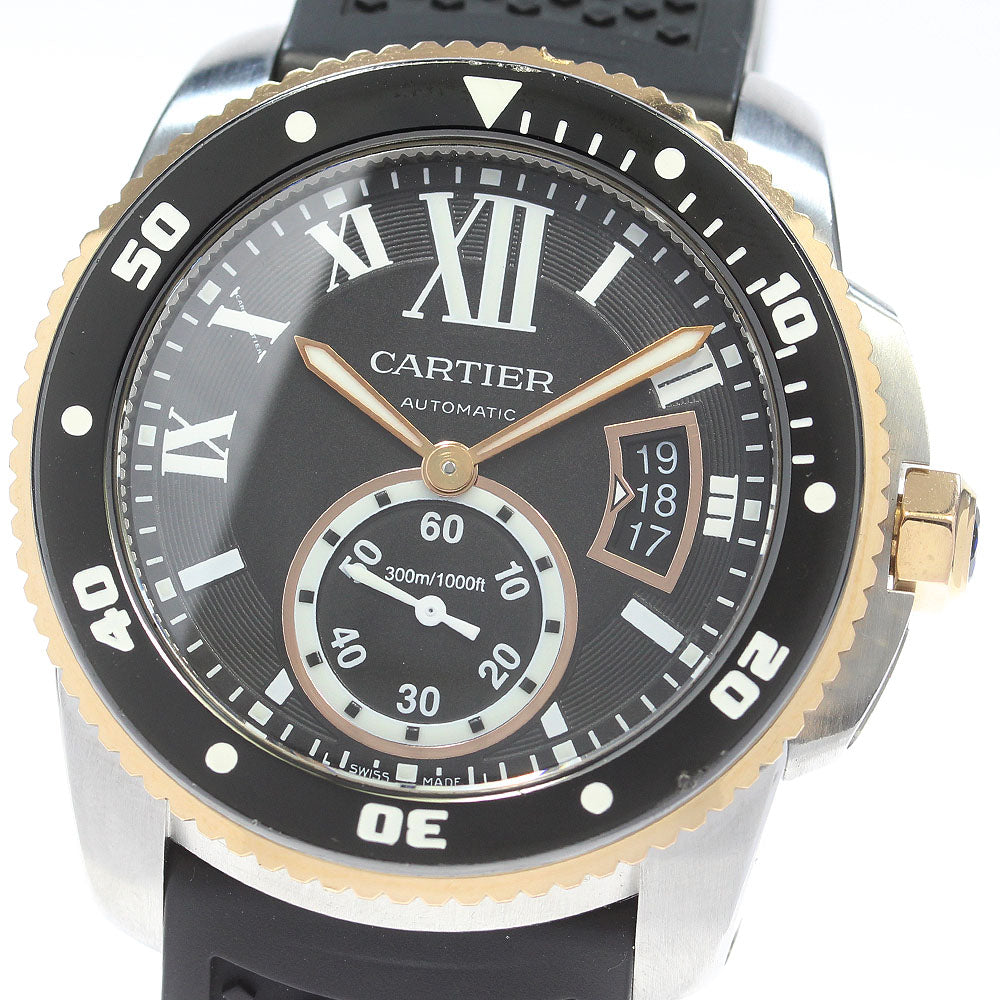 CARTIER Caliber de Cartier Diver W7100055 K18PGBezel Automatic Men's_861627