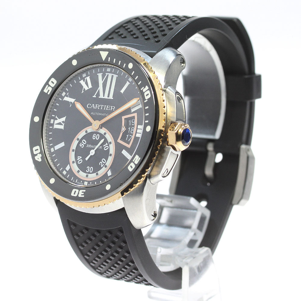 CARTIER Caliber de Cartier Diver W7100055 K18PGBezel Automatic Men's_861627