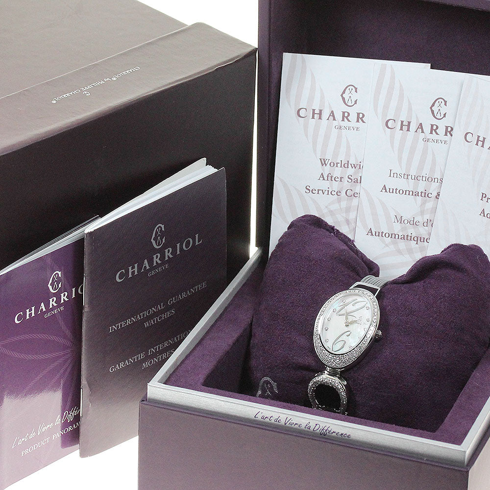CHARRIOL Marie Olga MOSD1.570.O03 Diamond Bezel Quartz Ladies Watch_861651
