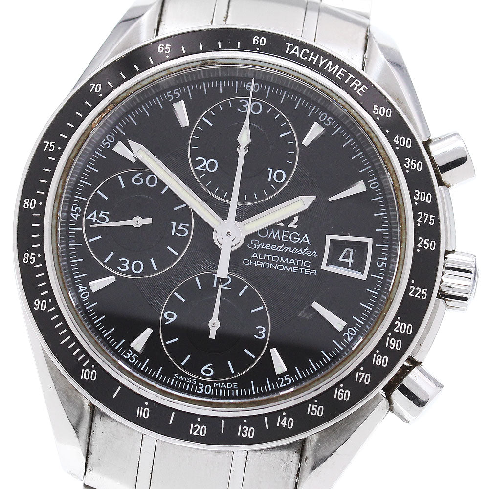 OMEGA Speedmaster 3210.50 Date Chronograph Black Dial Automatic Men's _861668