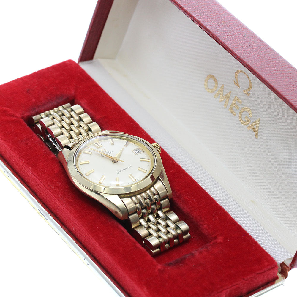 OMEGA Seamaster Cal.562 Rice Bracelet gold Dial Automatic Men's Watch_861693
