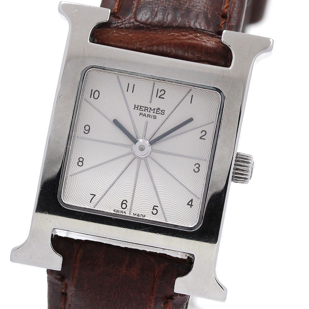 HERMES H watch HH1.210 Silver Dial Quartz Ladies Watch_861717